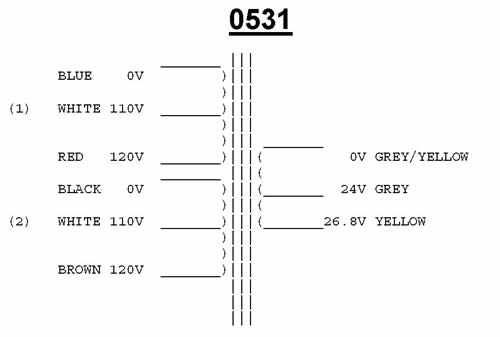 Sowter 0531 connections