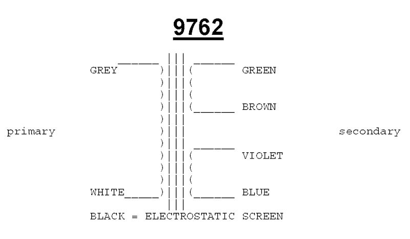 Sowter 9762 connections