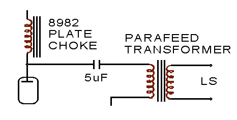 Parafeed transformer schematic