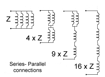 Series paralllel secondary connections